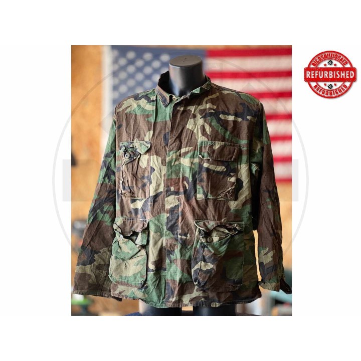 Giacca militare USA Woodland Large Long USATO