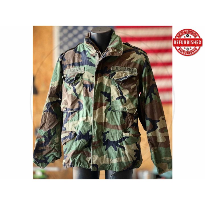 Giacca U.S. Army Woodland M65 Medium Short USATO