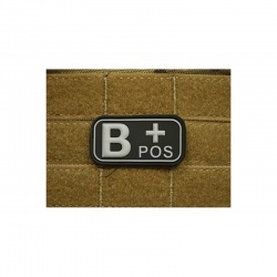 B POS Rubber swat Bloodtype...