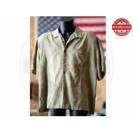 Camicia hawaiana beige chiaro XXL USATO