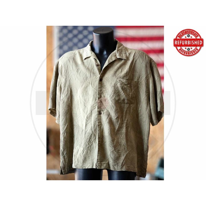 Camicia hawaiana beige chiaro XXL USATO