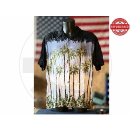 Camicia hawaiana palme XXL USATO