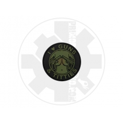 I Love Guns & Titties Green...