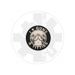 I Love Guns & Titties White...