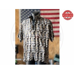Camicia hawaiana geometrica L USATO