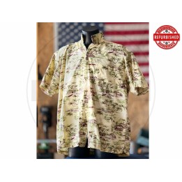 Camicia hawaiana palme e canoe GAP XL USATO