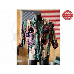 Camicia hawaiana astratta...