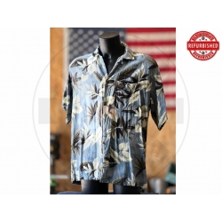 Camicia hawaiana foglie...