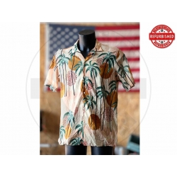 Camicia hawaiana palme L USATO