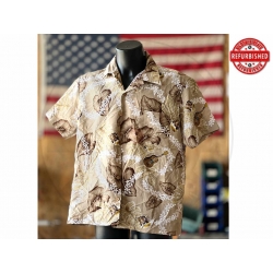 Camicia hawaiana beige...