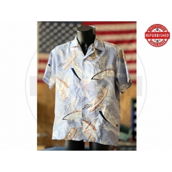 Camicia hawaiana geometrica...