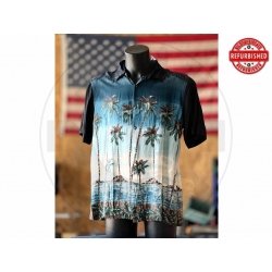 Camicia hawaiana palme...