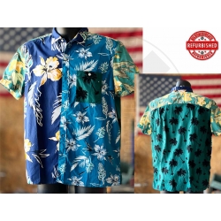 Camicia hawaiana patchwork...