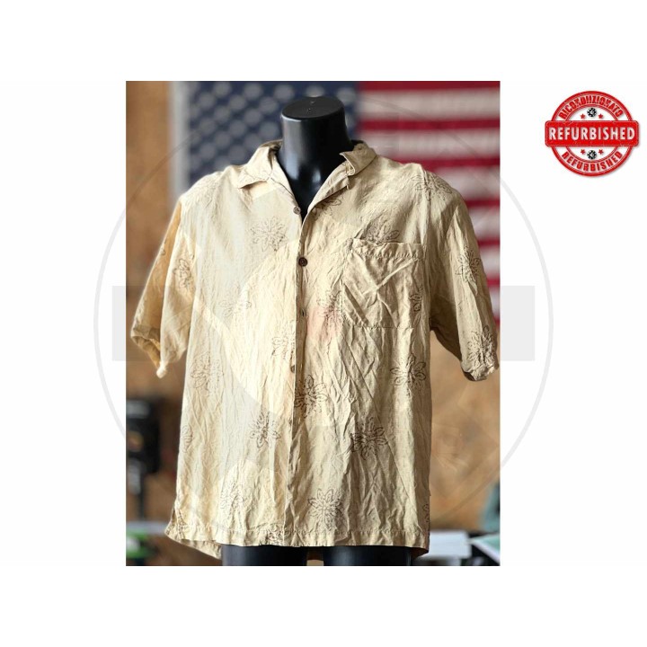 Camicia hawaiana beige Tommy Bahama L USATO