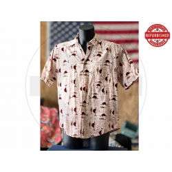 Camicia hawaiana pesci L USATO