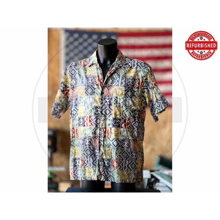 Camicia hawaiana patchwork Tori Richard L USATO