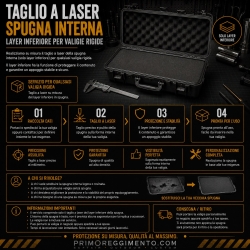 Taglio laser spugna interna...