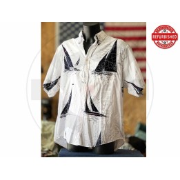 Camicia hawaiana barche Nautica XL USATO