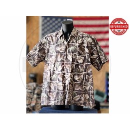Camicia hawaiana bamboo Pierre Cardin XL USATO
