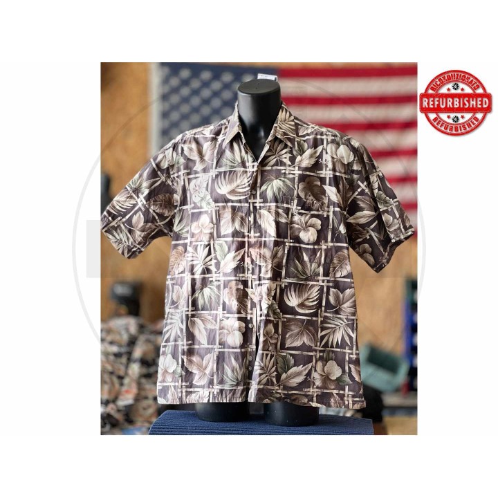 Camicia hawaiana bamboo Pierre Cardin XL USATO