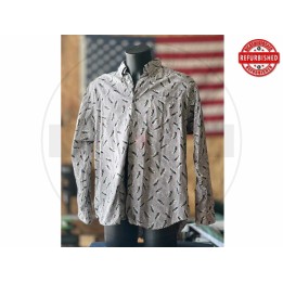 Camicia hawaiana Columbia piume L USATO