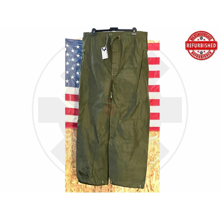 Copripantaloni antipioggia militari Canada vintage OG107 Small Long USATO