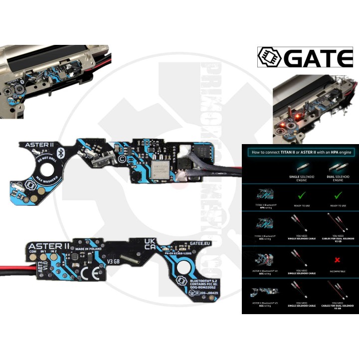 ASTER II Bluetooth® EXPERT for V3 GB [AEG & HPA]