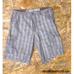 Bermuda Cargo Beige Quadri - 32 - Second Hand