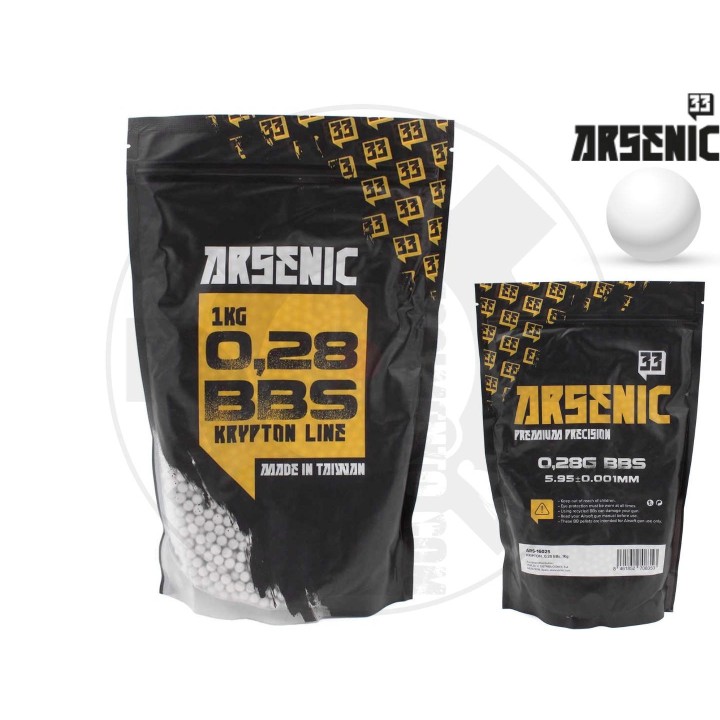0.28 Bianco 1kg 3570bb Arsenic Krypton