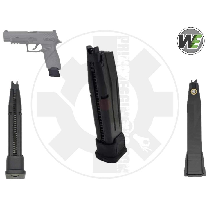 F17- F18 sig320 WE gas extended mag Black