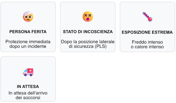 quando utilizzare la copertura